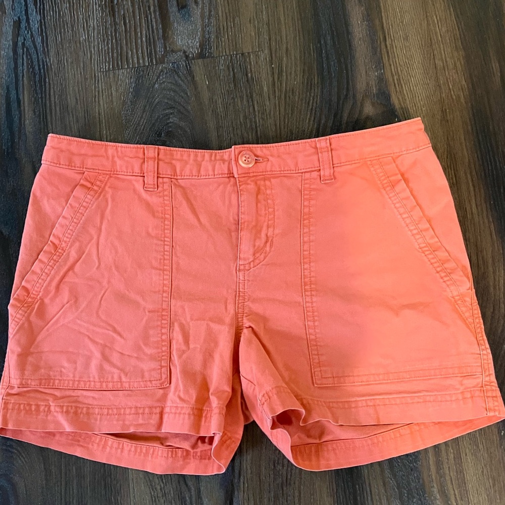 Patagonia Orange Organic Cotton Shorts Size 6